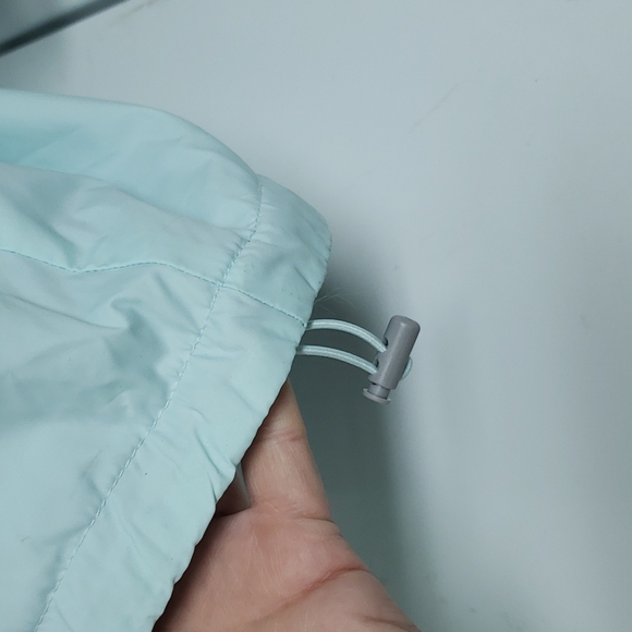 Columbia Light Aqua blue Wind Breaker Jacket. (2X) NEW - Picture 4 of 7